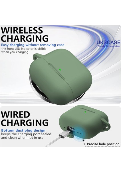 Airpods 4. Nesil Uyumlu Soft Silikon Kılıf (Düz Renkler) fiyatları