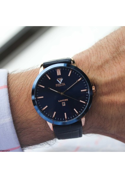 FS601013 Deri Kordonlu Erkek Kol Saati fiyatları