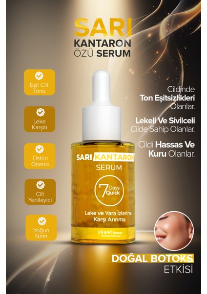 Sarı Kantaron Sabunu ve Sarı Kantaron Serumu | Yenileyici ve Onarıcı Bakım Seti ( 30 ml Serum + 100 gr Sabun )