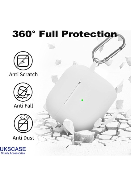 Airpods 4. Nesil Uyumlu Soft Silikon Kılıf (Düz Renkler) fırsatları