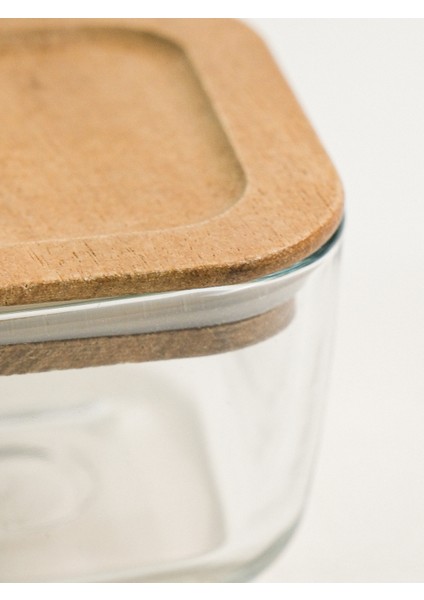 Cosy Akasya Vakumlu Kapaklı Cam Kase Seti - 4 Parça indirimleri