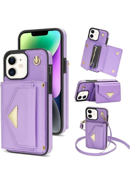 IPhone 11 Akordeon Kart Cüzdan Kılıf Kart Tutucu Kapak Pu ile Uyumlu (Yurt Dışından) modelleri