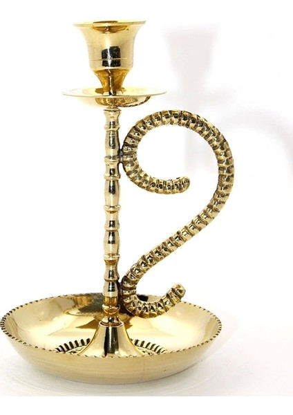 Tekli Pirinç Şamdan 4931