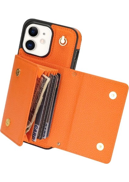 IPhone 11 Akordeon Kart Cüzdan Kılıf Kart Tutucu Kapak Pu ile Uyumlu (Yurt Dışından) modelleri