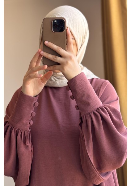 Manşet Detaylı Pantolonlu Takım - Rose modelleri