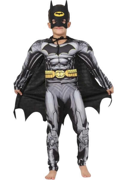 Batman Kaslı Çocuk Kostümü