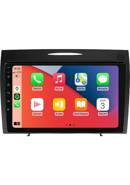 Mercedes Slk 200K Multimedya (2004-2011) 8 GB Ram 128 GB Hafıza 8 Çekirdek Navigatör Premium Series