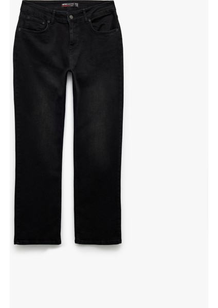 Normal Bel Pamuklu Straight Fit Jean Pantolon - Mark Jean fırsatları