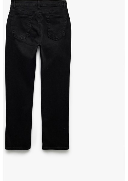 Normal Bel Pamuklu Straight Fit Jean Pantolon - Mark Jean indirimleri