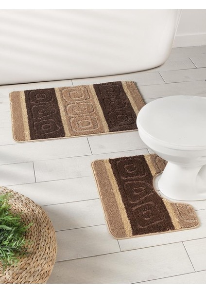 Banyo Paspası Silver Serenity U Tip 2’li Set fiyatları