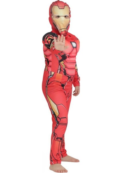 Ironman Kaslı Çocuk Kostümü fiyatları
