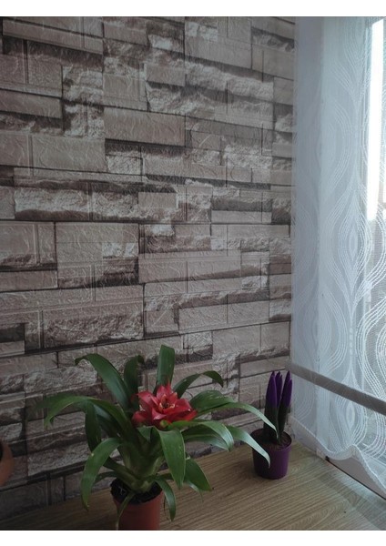 70X38CM Yapışkanlı 3D Tuğla Tv Ünite Arkası Duvar Kağıdı Paneli NW116 indirimleri