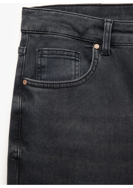 Pamuklu Normal Bel Slim Fit Jean Pantolon - Brad Jean fırsatları