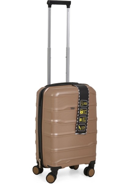 Avvıo Pp Kabin Boy Valiz - Altın - 58X33X23 cm fiyatları