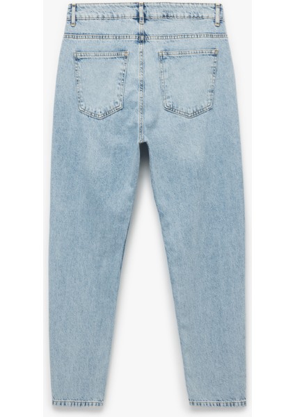 Normal Bel Pamuklu Tapered Fit Jean Pantolon - Joe Jean