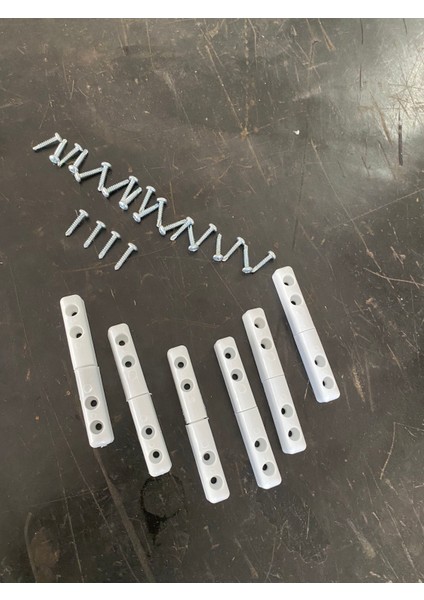 SİNEKLİK 17X25 Sineklik Menteşesi 6 Adet 22 Adet Vida