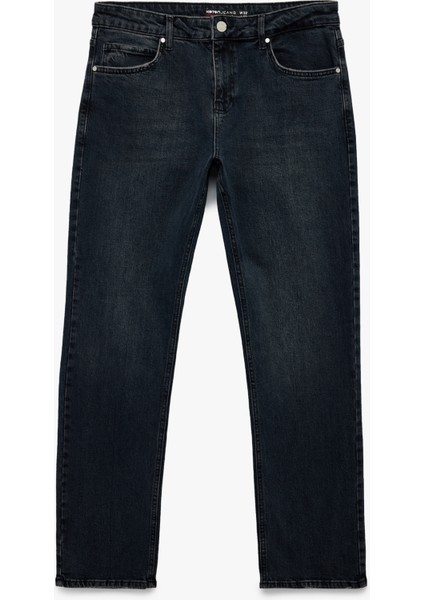 Normal Bel Straight Fit Jean Pantolon - Mark Jean
