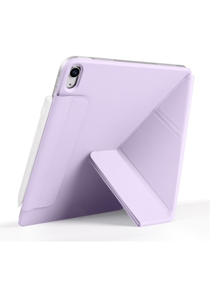 Ipad Air 13 2024 2025 Magic Klavyeli Slim Kılıf Mıknatıslı Kilit Tutuculu Akıllı Kapak