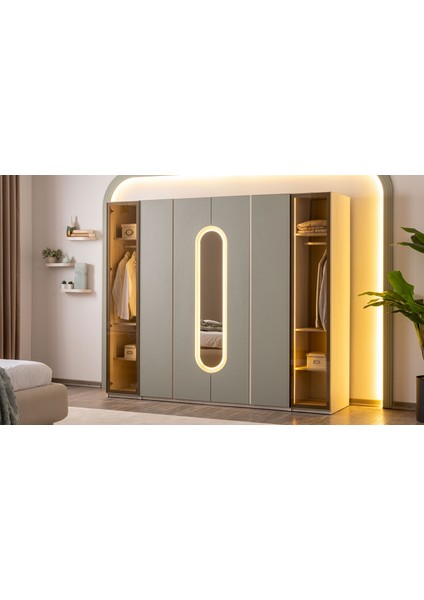 Denrose 6 Kapılı Gardrop