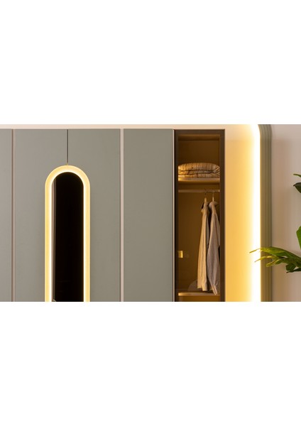 Denrose 6 Kapılı Gardrop modelleri