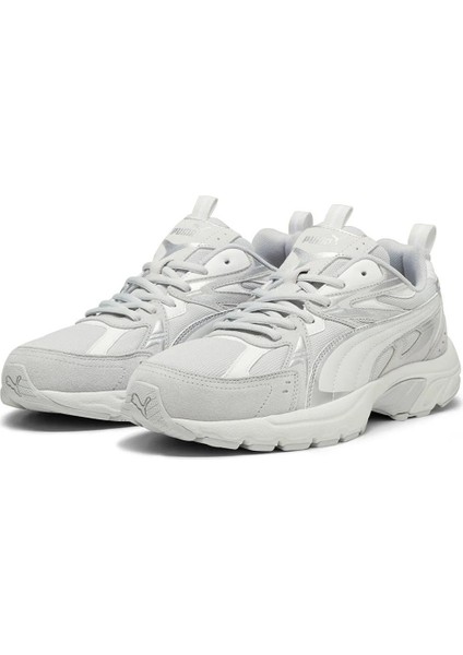 Milenio Tech Suedecool Light Gray-Feather Gray-Puma White