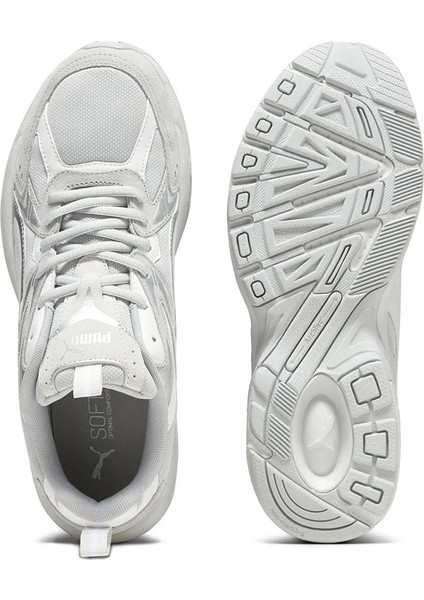 Milenio Tech Suedecool Light Gray-Feather Gray-Puma White