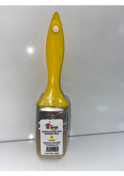Junior Plastik Saplı Kestirme Fırçası No:2 KOD:2013