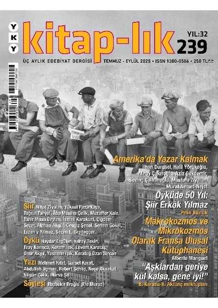 Kitap–lık 239 / Temmuz – Eylül 2025