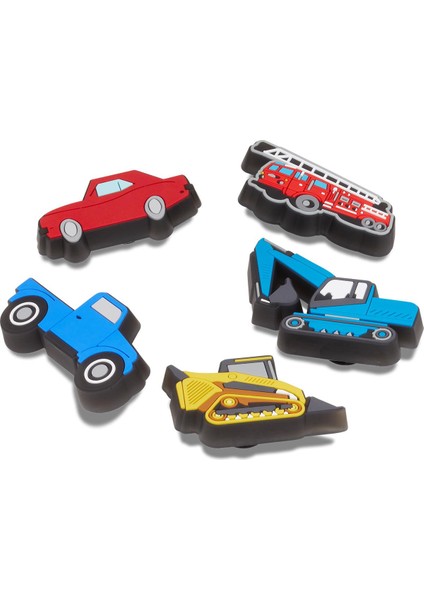 10011441-1 LIGHTSUPCARSTRUCKS5PACK Jıbbıts Crocs Süs Toka