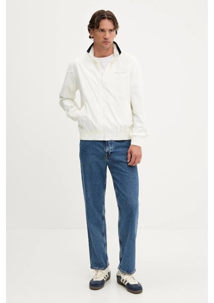 Tjm Lw Essentıal Jacket Erkek Beyaz Ceket DM0DM21667YBL