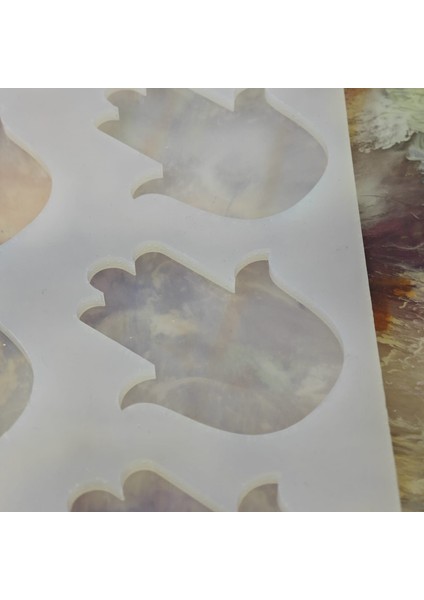 10'lu Fatma Eli Epoksi Magnet Silikon Kalıp - Kod:İnci fırsatları