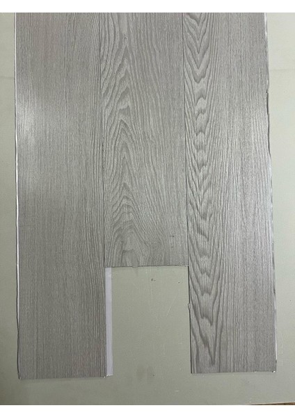 NWYP02 Açık Gri Budaklı Yapışkanlı Ahşap Pvc Yer Döşeme Parkesi