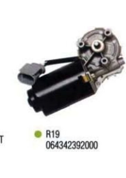 64342392 000 Silecek Motoru R19 Mek.sız