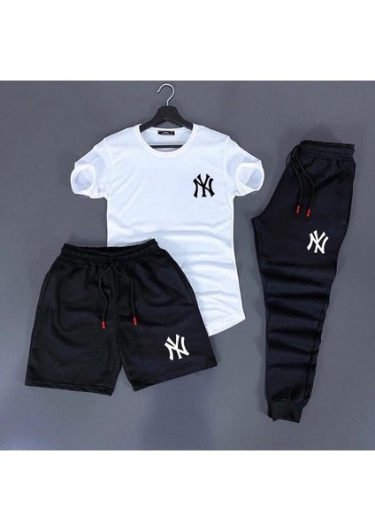 Ny Basklı Unisex 3'lü Takım