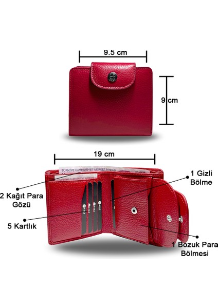 Doris Hakiki Deri Lüx Kadın Cüzdan indirimleri