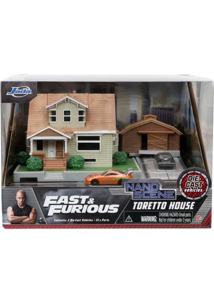 F&f Nano Dom's House Display Diorama Toretto House