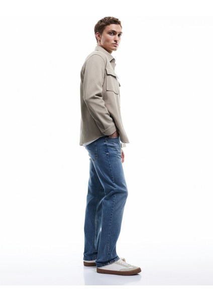 Normal Bel Straight Fit Jean Pantolon - Mark Jean fiyatları