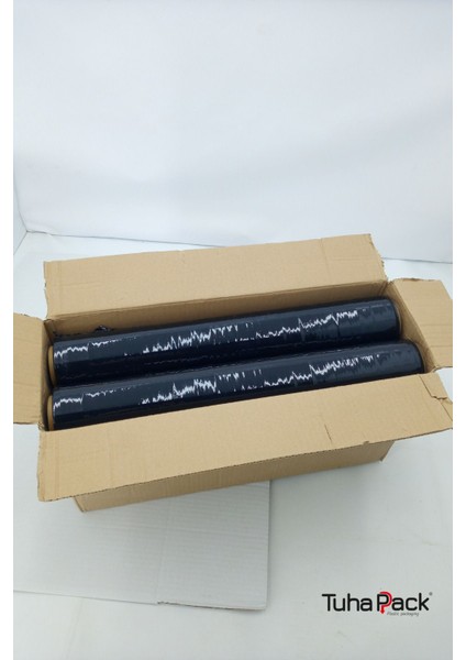 Streç Film 50CM x 200M 6 Adet, Siyah, 23 Mikron, 1600 Gr, Dayanıklı Eşya, Koli ve Palet Streci indirimleri