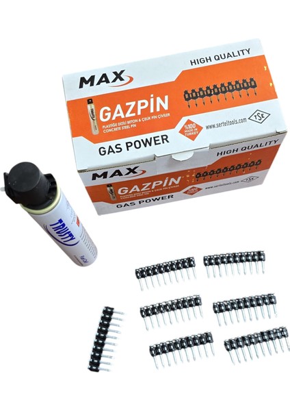 Beton Çivisi ve Gaz Tüpü 1 Kutu (1000ADET) fırsatları