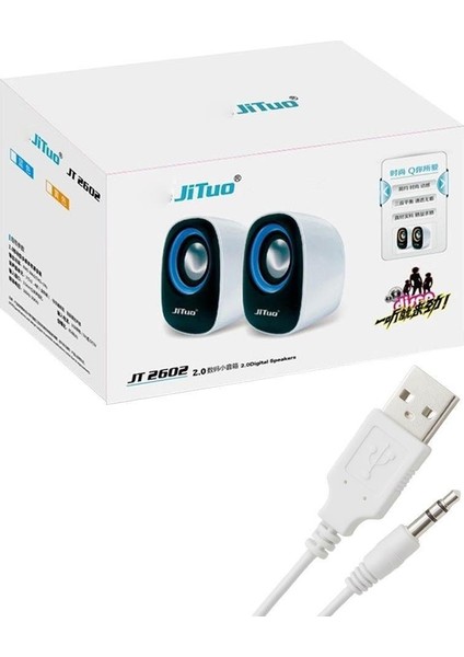 MV-24835 USB Mini Hoparlör (2X3WATT)