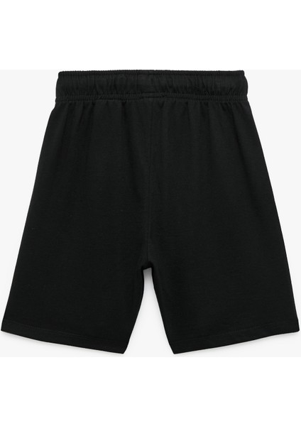 Pamuklu Beli Bağlamalı 2'li Basic Şort Seti indirimleri