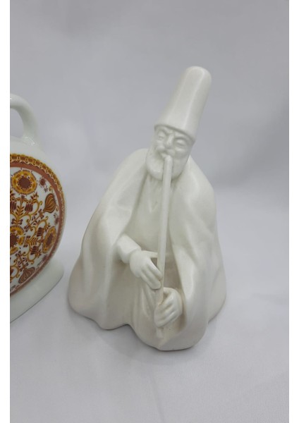 Ney Üfleyen Semazen Seramik Biblo modelleri