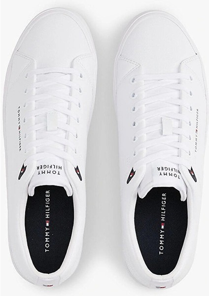 Th Hı Vulc Core Low Lth Iı Ess Erkek Beyaz Sneaker FM0FM05511YBS indirimleri