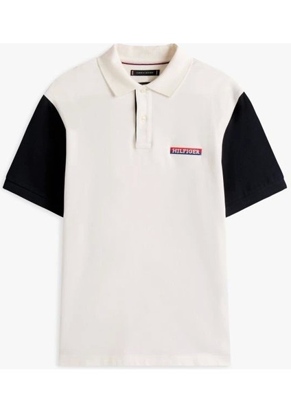 Archıve Colorblock Polo Erkek Beyaz T-Shirt MW0MW405910FA
