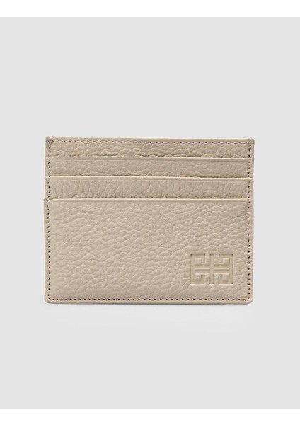 %100 Hakiki Deri Vizon Unisex Kartlık