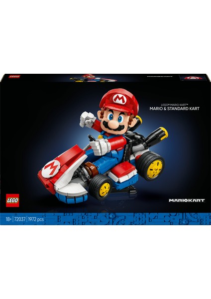 72037 Lego® Super Mario™ Mario Kart™ – Mario ve Standard Kart modelleri