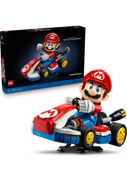 72037 Lego® Super Mario™ Mario Kart™ – Mario ve Standard Kart