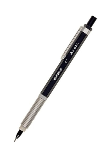 Blacklıne Versatil Siyah-Gri Kalem 0.7 mm
