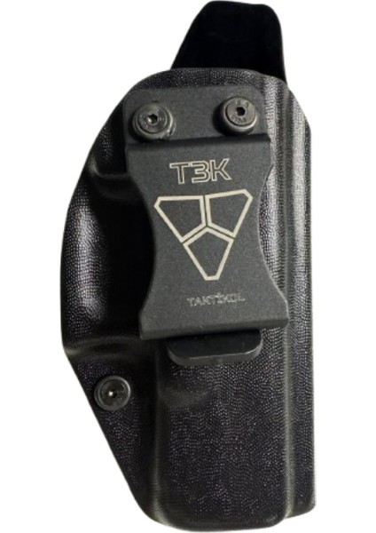 Glock 19 Uyumlu Kaydex Kılıf - Içi Kadife Kaplı Iç Kullanım Sağ Kılıf