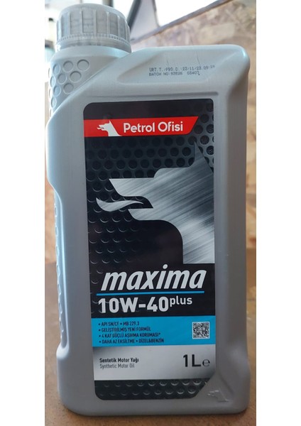 MAXIMA10W-40 Plus 1 Lt